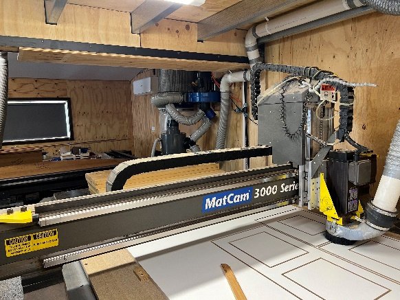 MatCam 3000 Series router, full machine